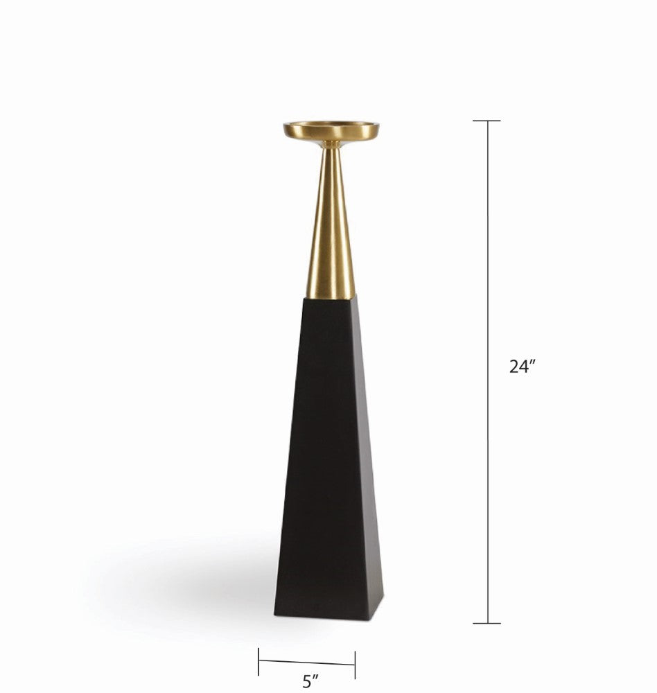 Marcella Pillar Candle Holder - Set of 2 - Ella and Ross Furniture