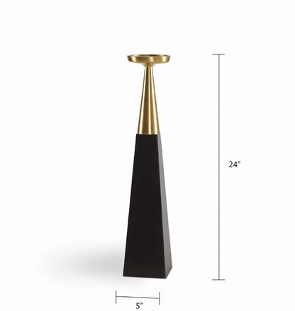 Marcella Pillar Candle Holder - Set of 2 - Ella and Ross Furniture