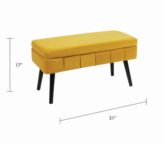 Marcella Storage Bench - Ella and Ross Furniture
