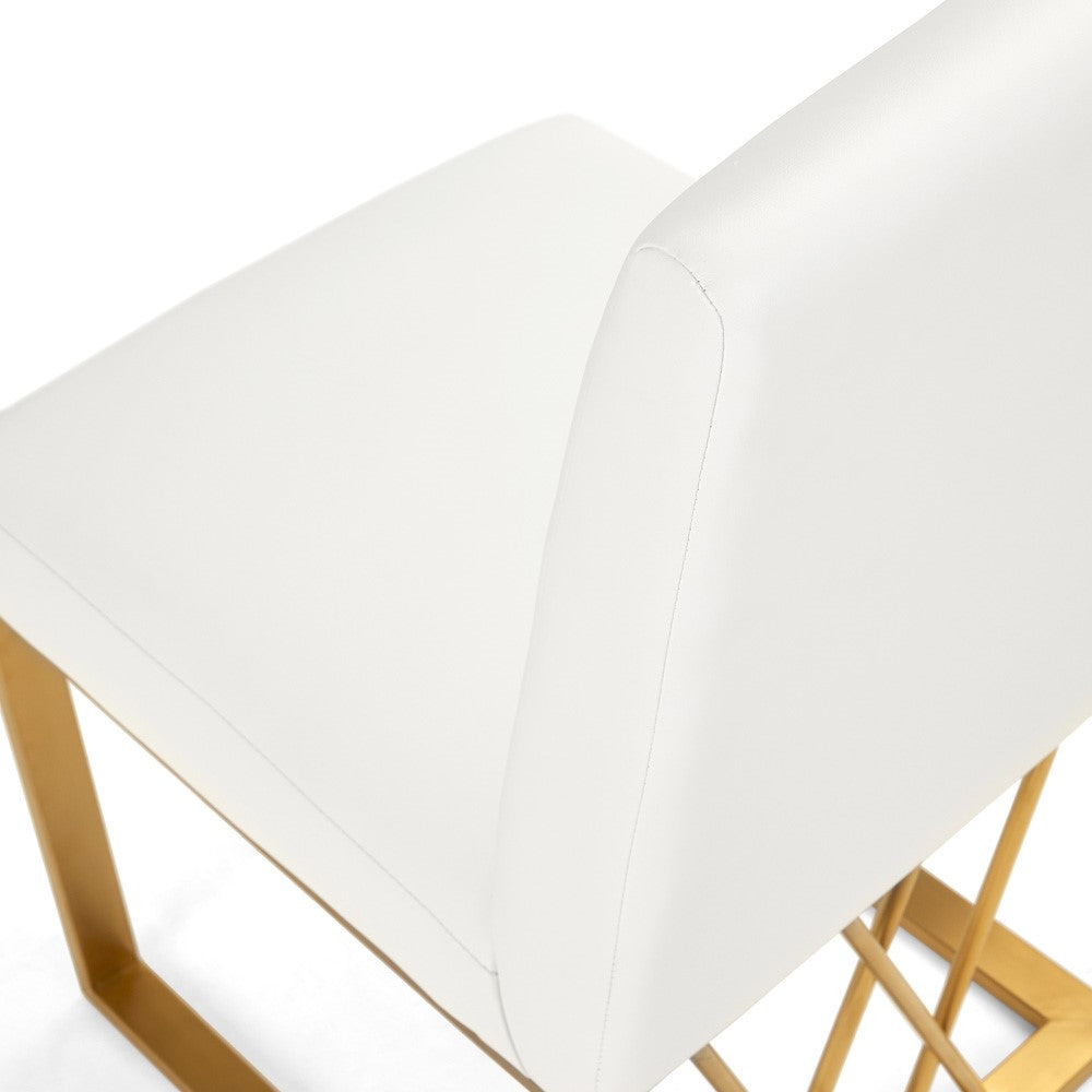 Mercer Dining Chair - Brushed Gold - Ella and Ross Furniture