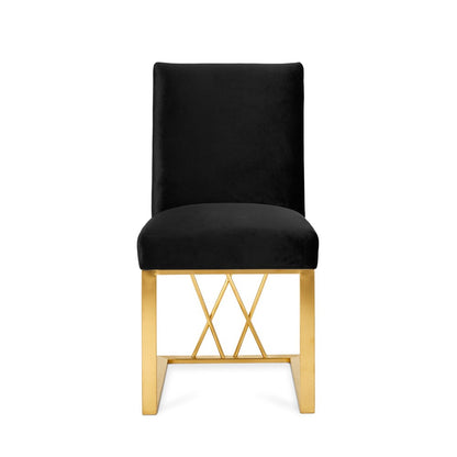 Mercer Dining Chair - Brushed Gold - Ella and Ross Furniture
