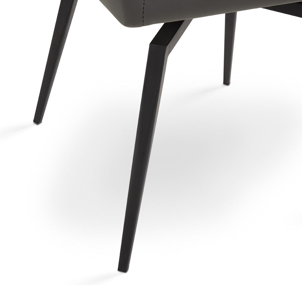 Michigan Swivel Dining Chair - Black