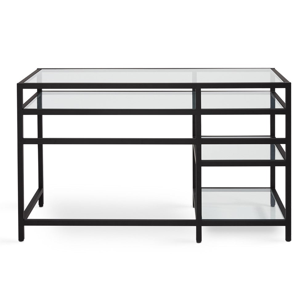 Murray Black Metal Desk - 51" - Ella and Ross Furniture