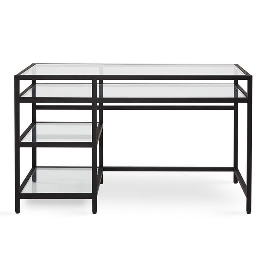 Murray Black Metal Desk - 51" - Ella and Ross Furniture