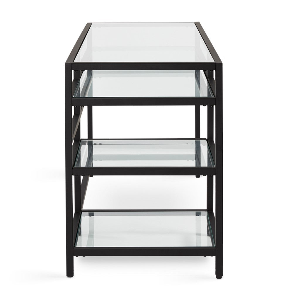 Murray Black Metal Desk - 51" - Ella and Ross Furniture