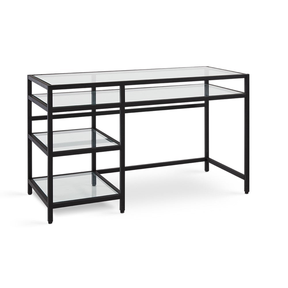 Murray Black Metal Desk - 51" - Ella and Ross Furniture