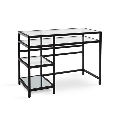 Murray Black Metal Desk - 41" - Ella and Ross Furniture