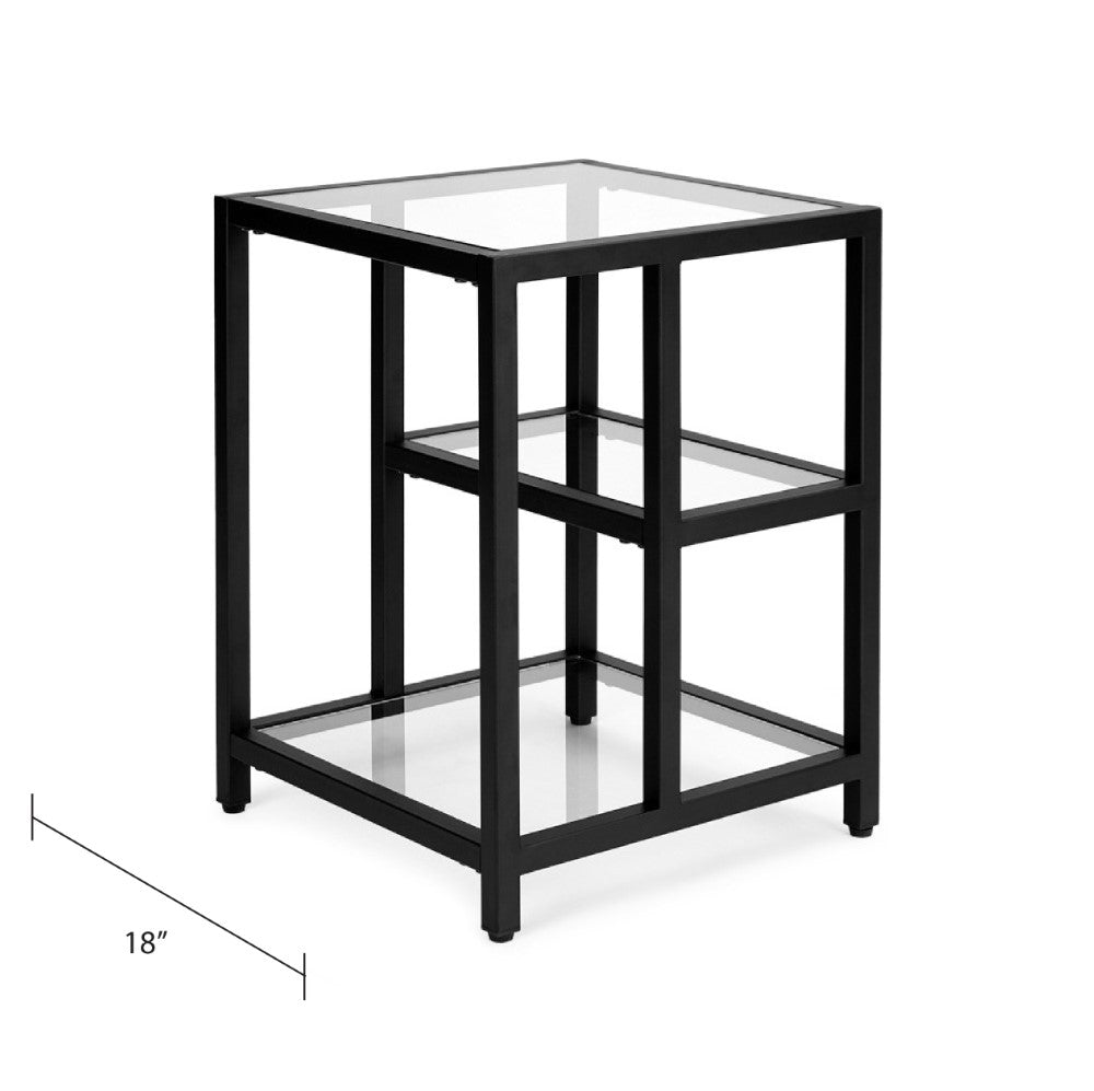 Murray End Table - Black - Ella and Ross Furniture