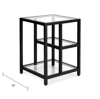 Murray End Table - Black - Ella and Ross Furniture