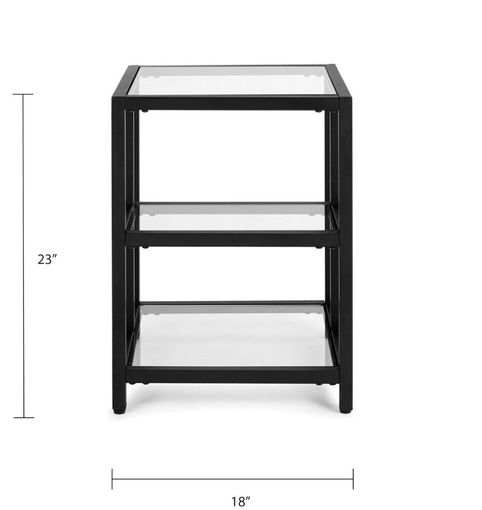 Murray End Table - Black - Ella and Ross Furniture