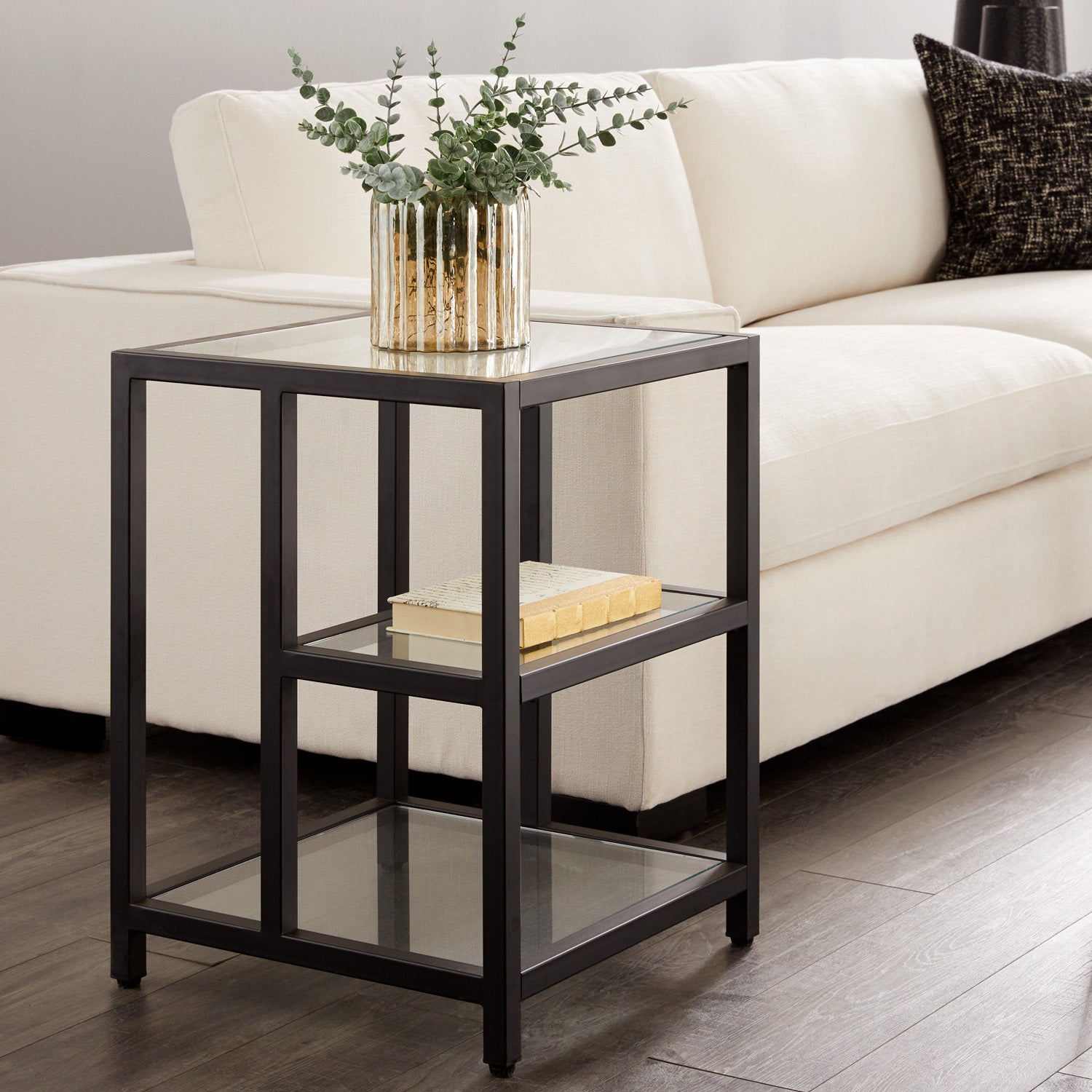 Murray End Table - Black - Ella and Ross Furniture