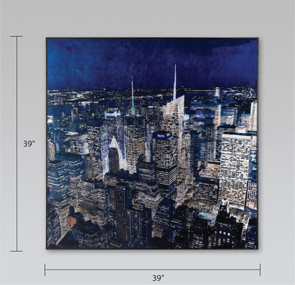 NYC Acrylic Painting - Ella and Ross Furniture
