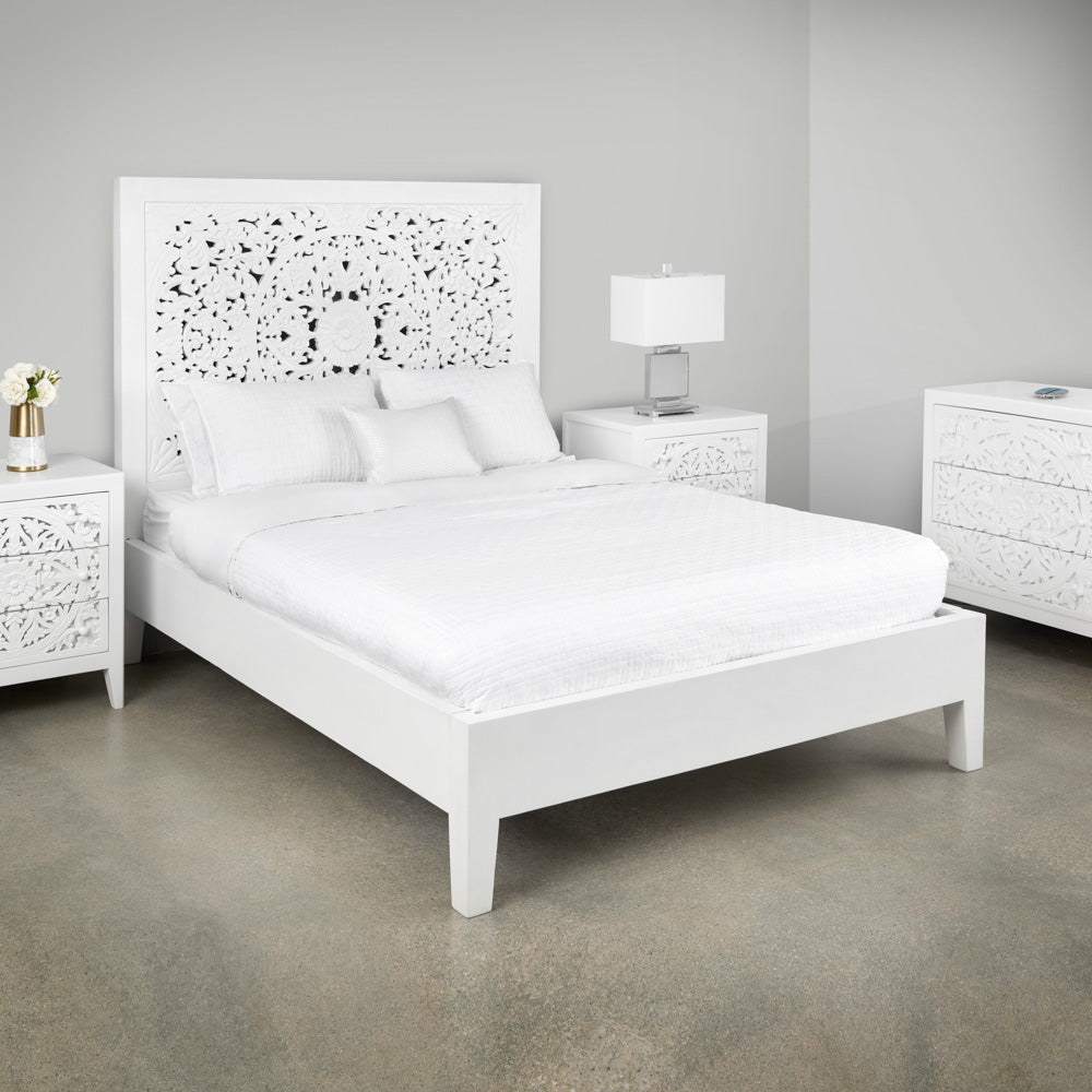 Nola Handcrafted Wood Bed - Ella and Ross Furniture