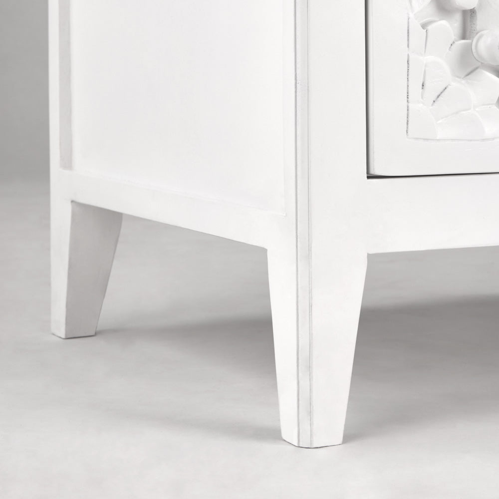 Nola Handcrafted Wood Nightstand - Ella and Ross Furniture