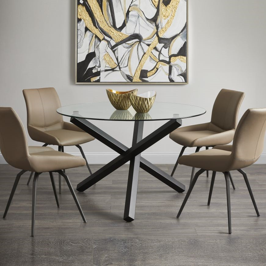 Chester Black Dining Table