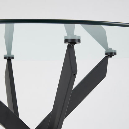 Olen Black Dining Table - Ella and Ross Furniture