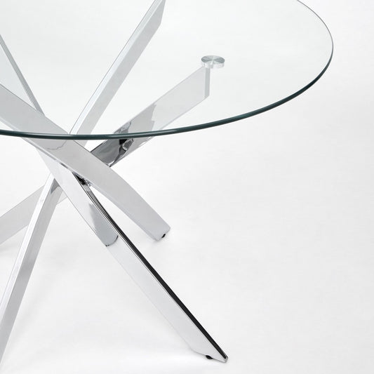 Olen Silver Dining Table