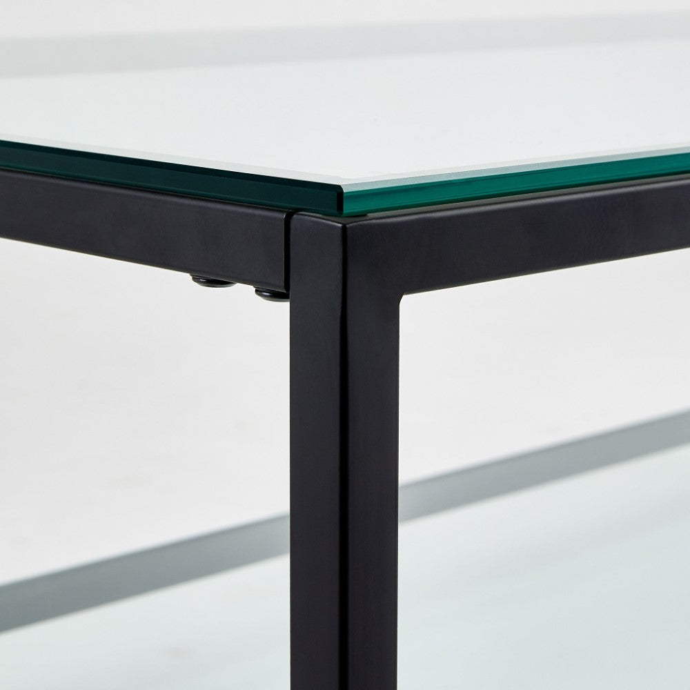 Oslo Coffee Table 41" - Black - Ella and Ross Furniture