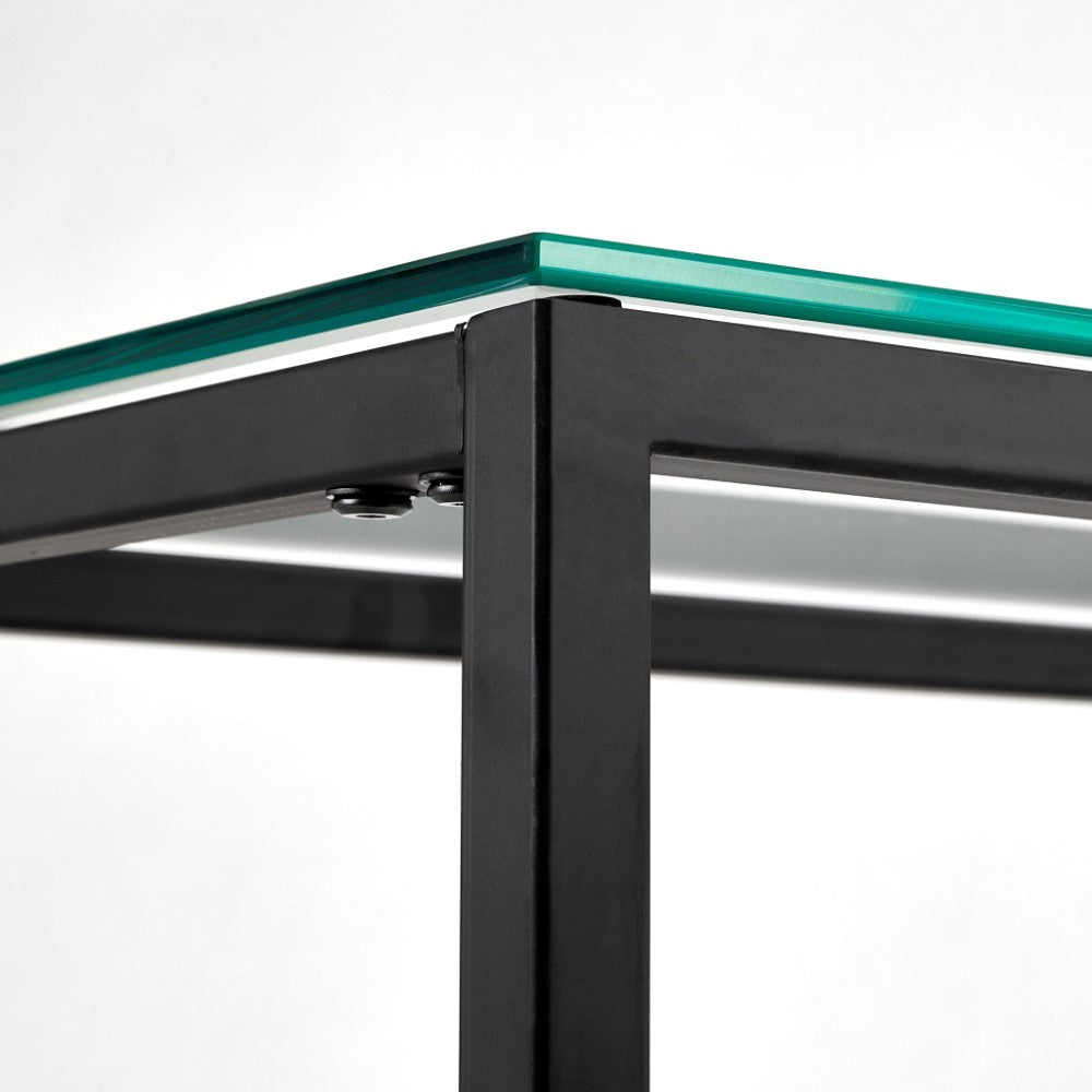 Oslo Black Console Table - Ella and Ross Furniture