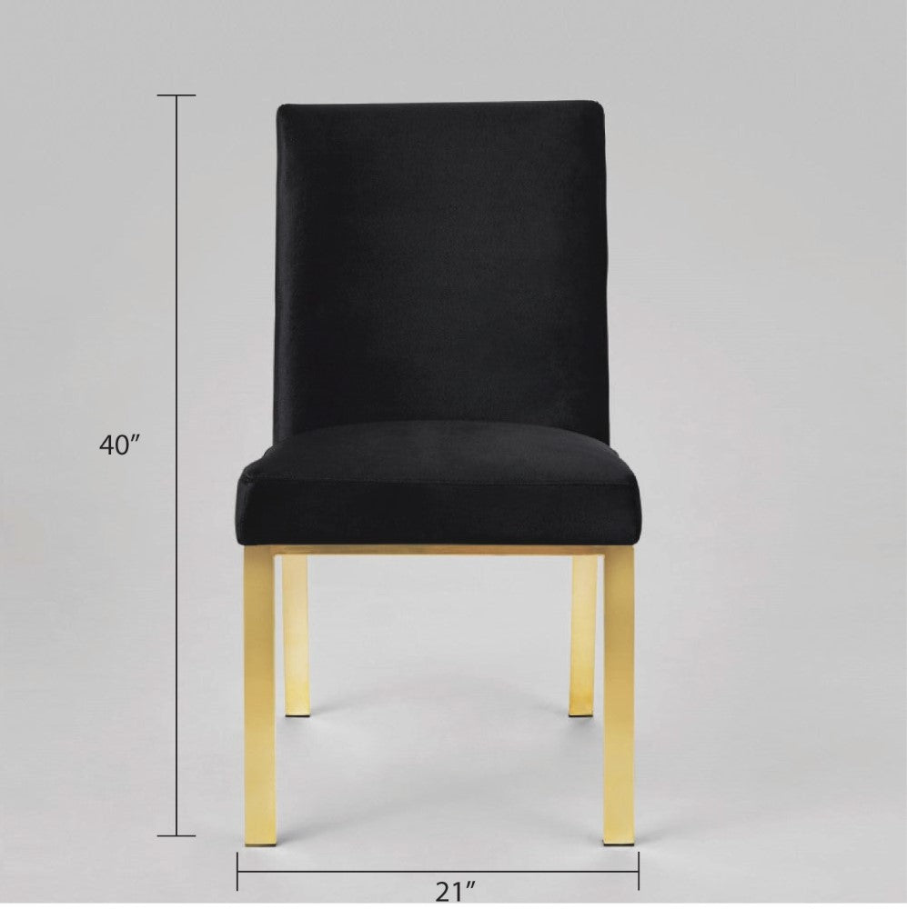 Parana Dining Chair - Gold - Ella and Ross Furniture