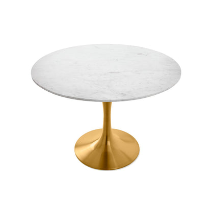 Paros Marble Dining Table - Gold - Ella and Ross Furniture