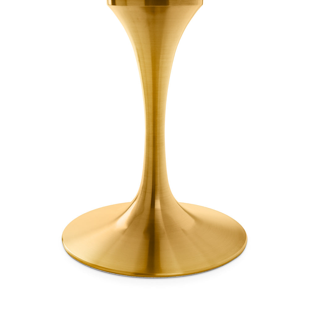 Paros Marble Dining Table - Gold