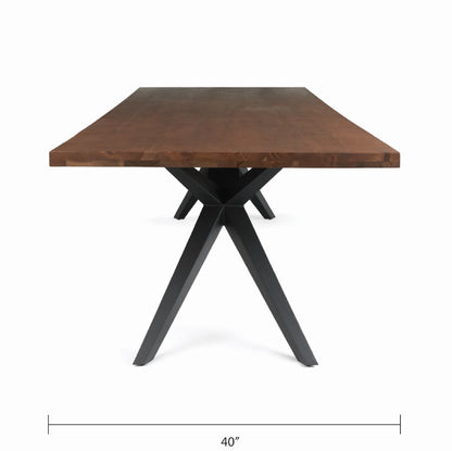 Pekoe Wood Dining Table - 114" - Ella and Ross Furniture