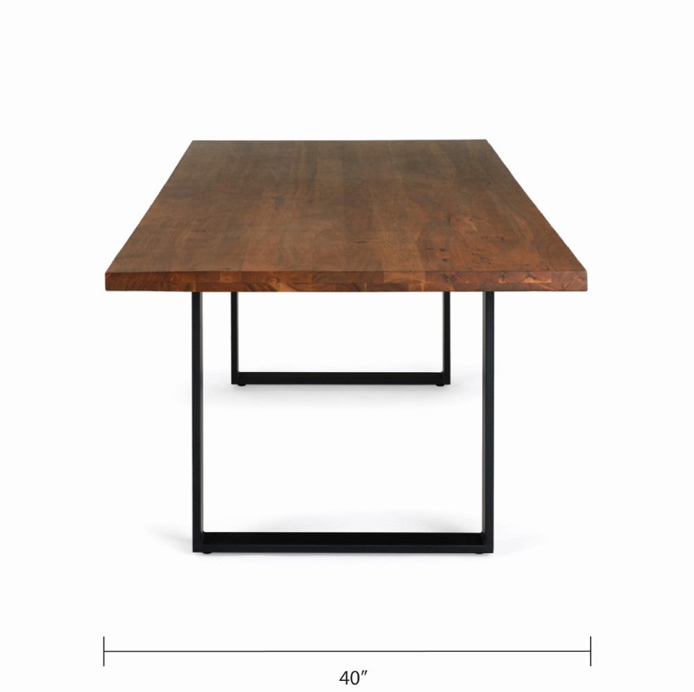 Pekoe Wood Dining Table - 84" - Ella and Ross Furniture