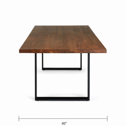 Pekoe Wood Dining Table - 84" - Ella and Ross Furniture