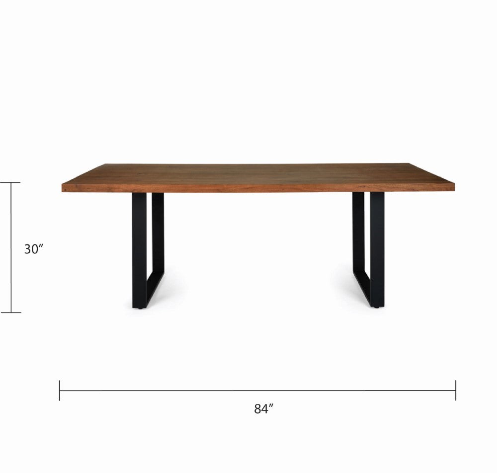 Pekoe Wood Dining Table - 84" - Ella and Ross Furniture