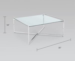 Porto Square Coffee Table - Ella and Ross Furniture