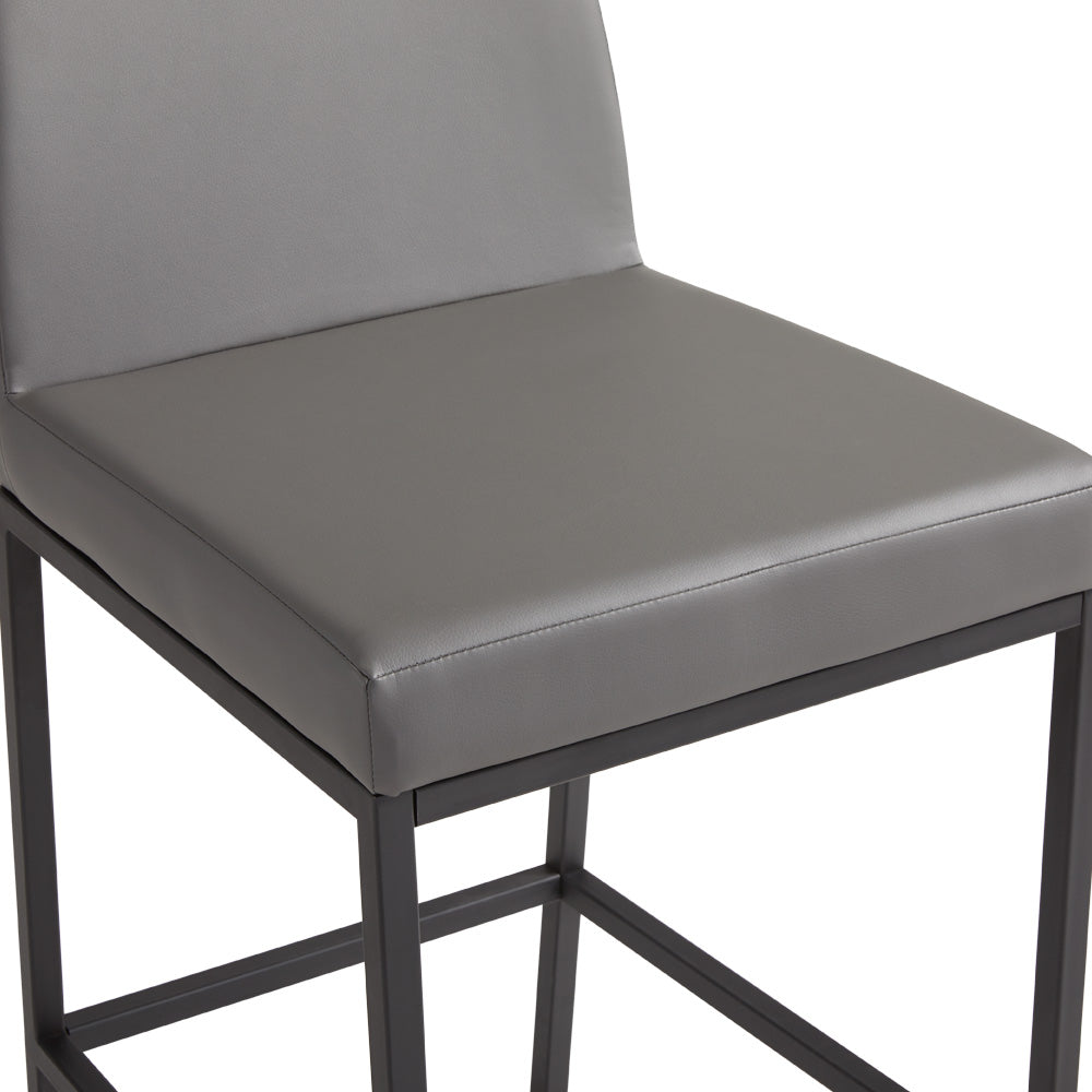 Regis Counter Stool - Black - Ella and Ross Furniture