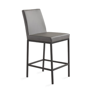 Regis Counter Stool - Black - Ella and Ross Furniture