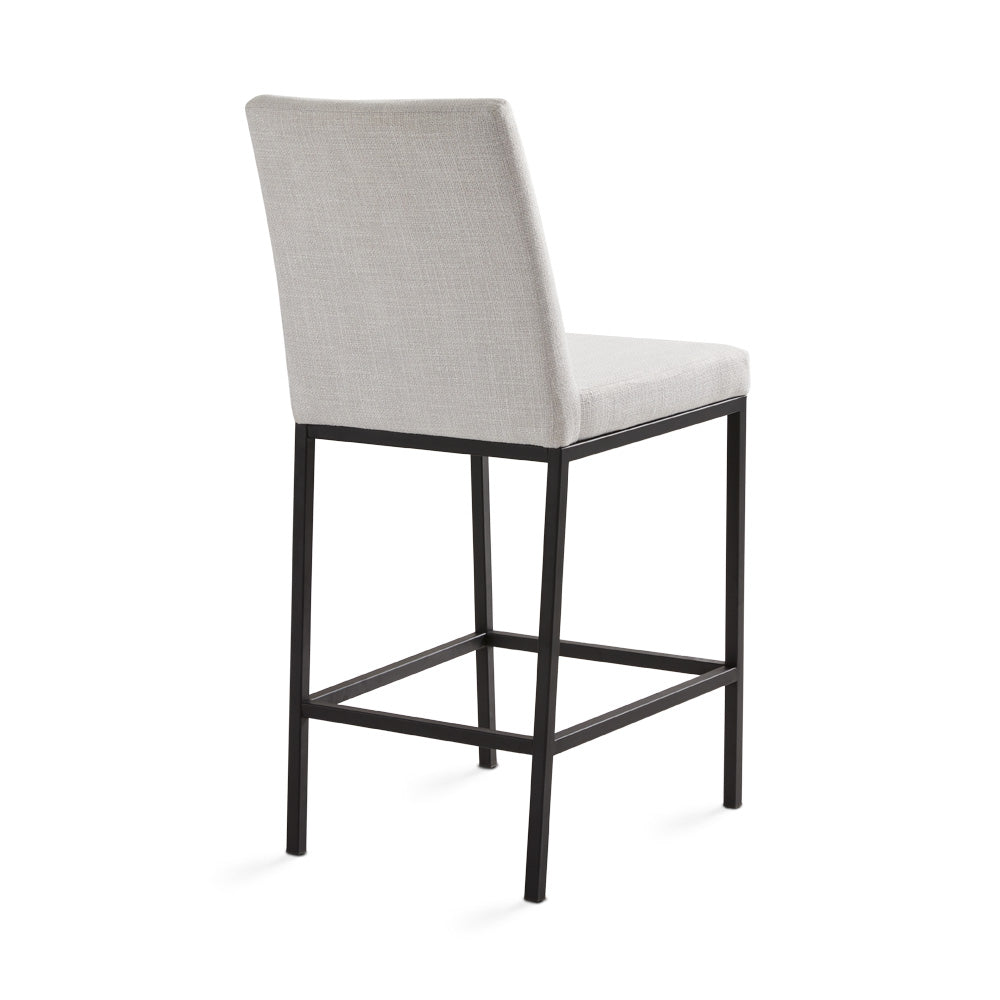 Regis Counter Stool - Black - Ella and Ross Furniture