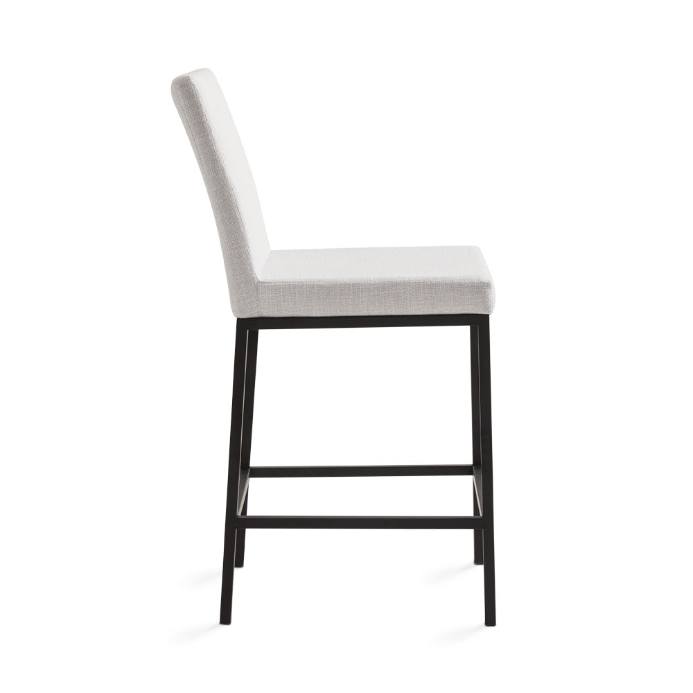 Regis Counter Stool - Black - Ella and Ross Furniture