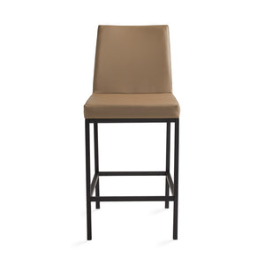 Regis Counter Stool - Black - Ella and Ross Furniture