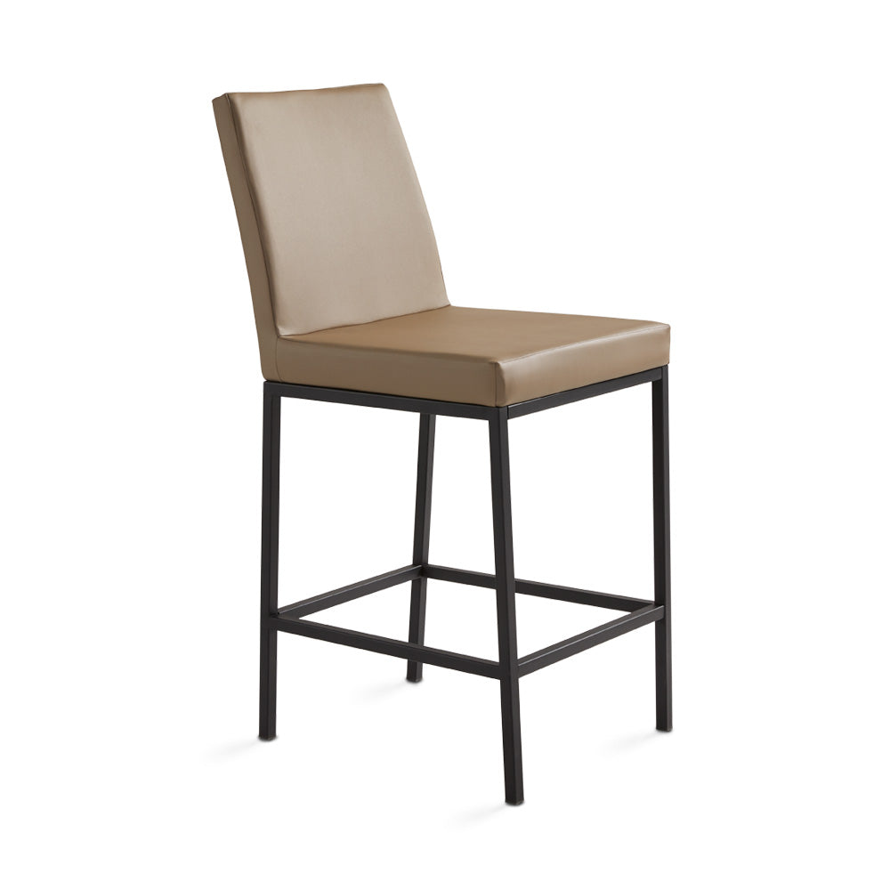 Regis Counter Stool - Black - Ella and Ross Furniture