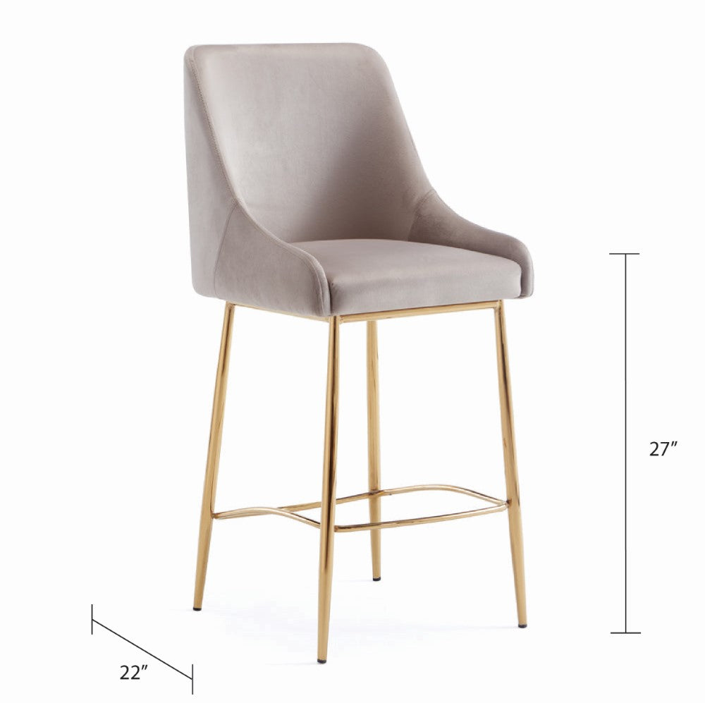 Roma Gold Counter Stool - Ella and Ross Furniture