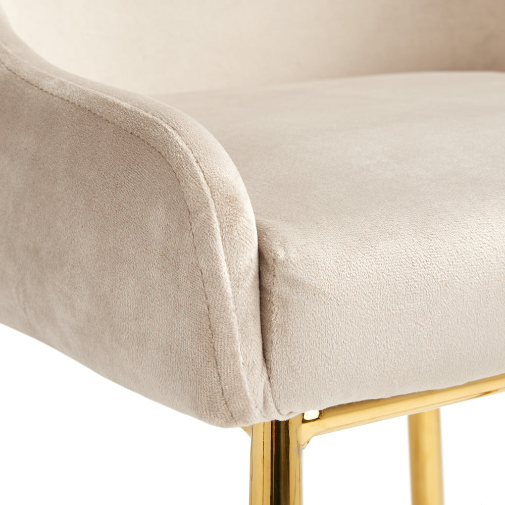 Roma Gold Counter Stool