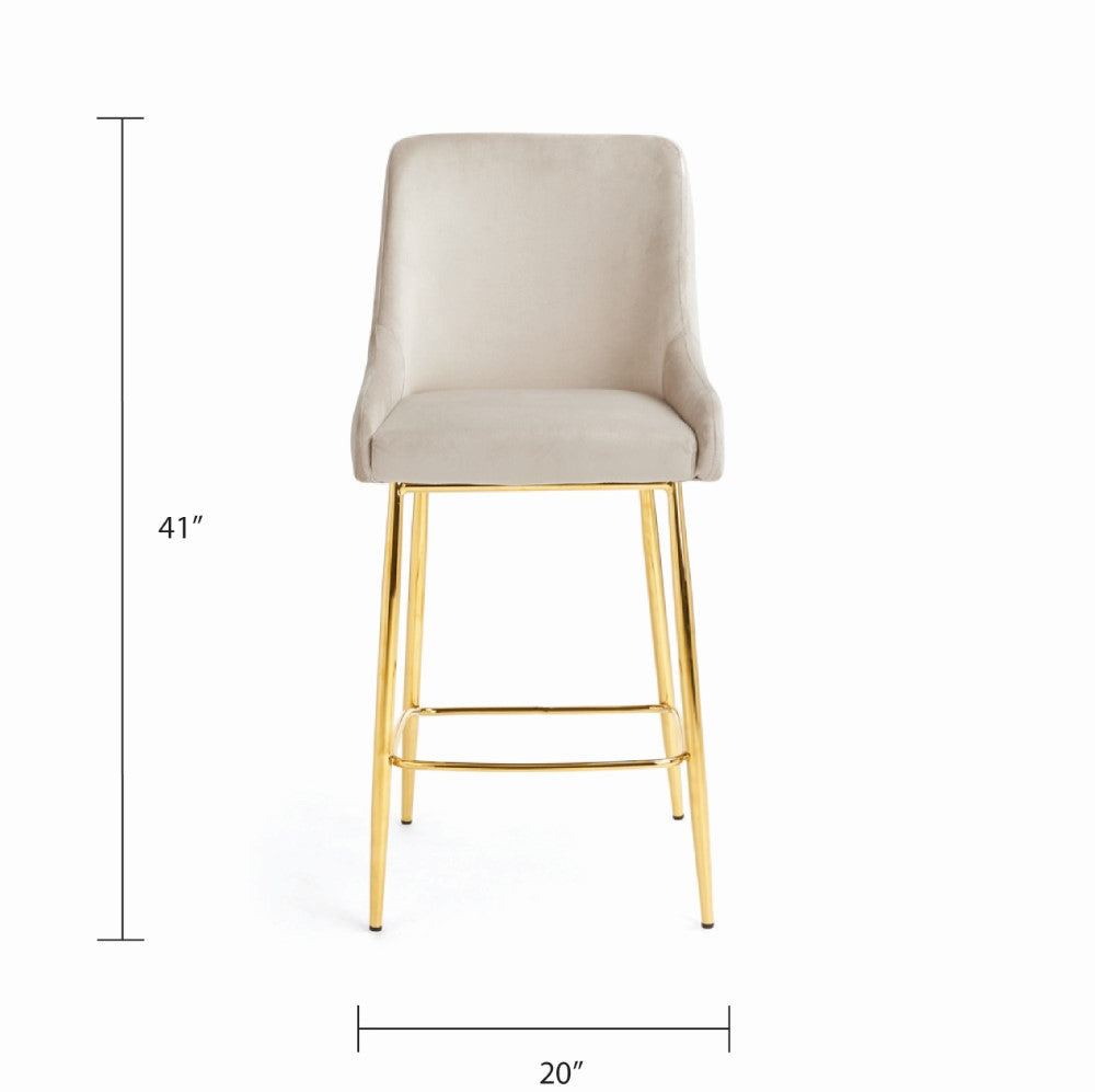 Roma Gold Counter Stool - Ella and Ross Furniture