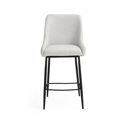 Roma Black Metal Counter Stool - Ella and Ross Furniture
