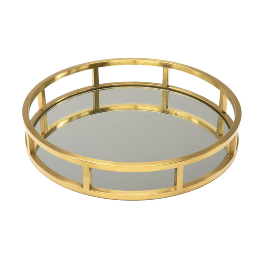 Round Mirror Tray - Ella and Ross Furniture