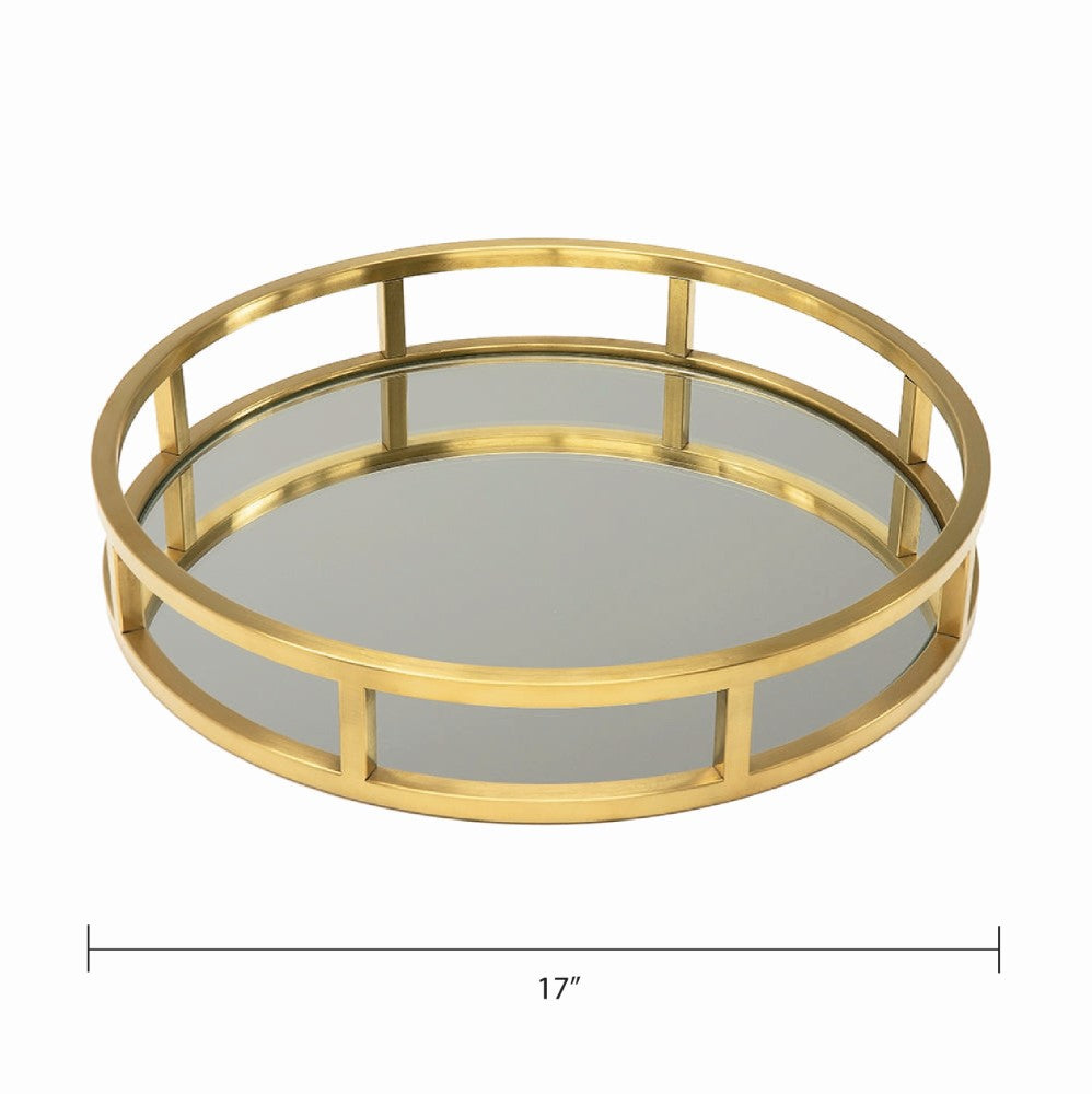 Round Mirror Tray - Ella and Ross Furniture