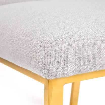 Roxanne Dining Chair - Gold - Ella and Ross Furniture