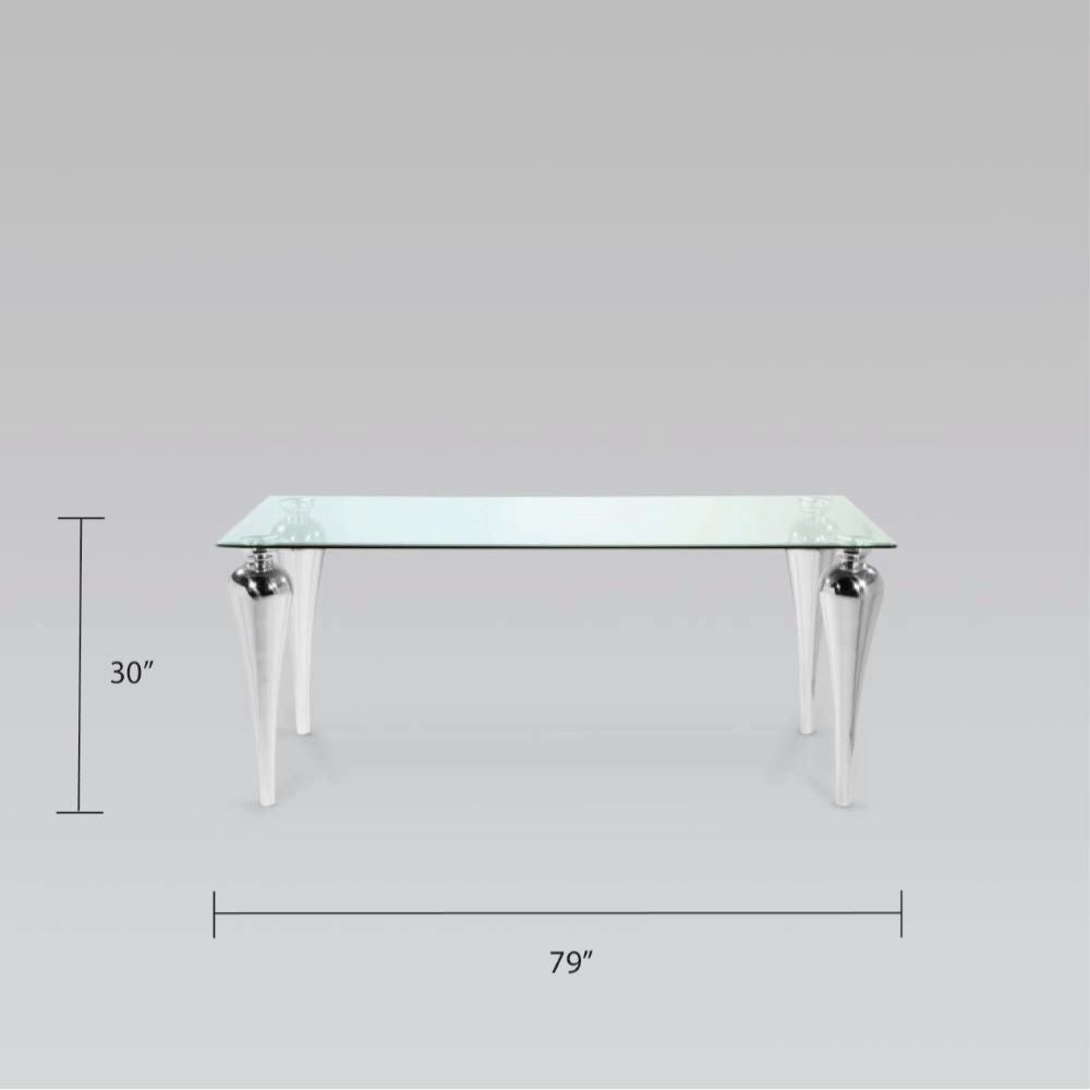 Omnia Dining Table - 71" - Ella and Ross Furniture