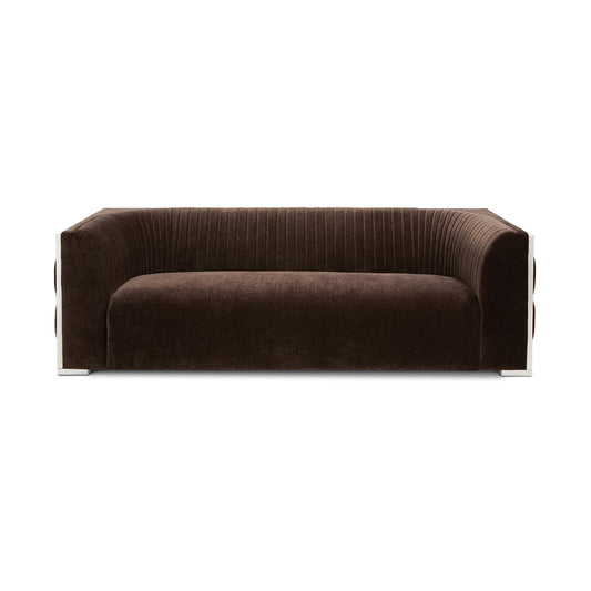 Socorro Sofa - Java Silver - Ella and Ross Furniture
