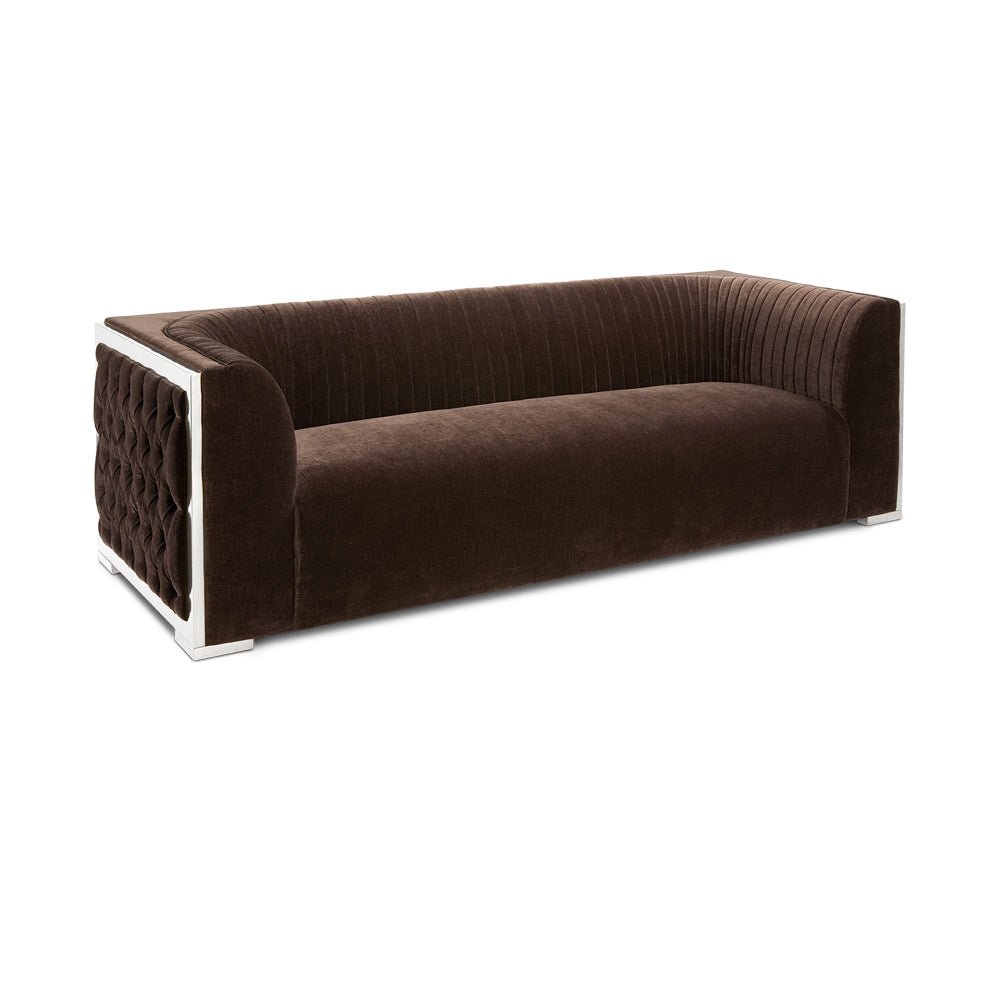 Socorro Sofa - Java Silver - Ella and Ross Furniture