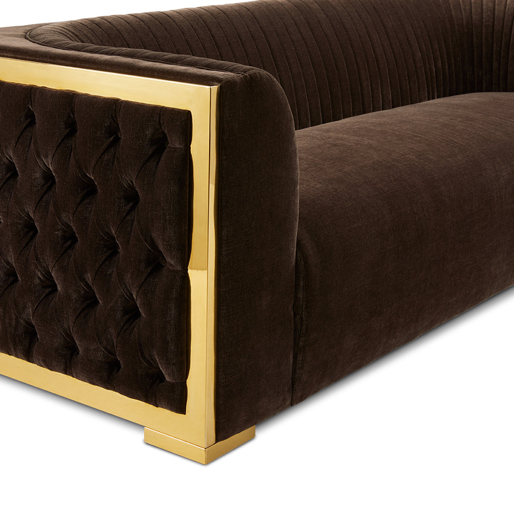 Socorro Sofa - Java Gold - Ella and Ross Furniture