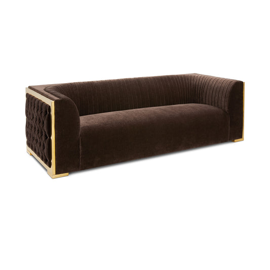 Socorro Sofa - Java Gold - Ella and Ross Furniture