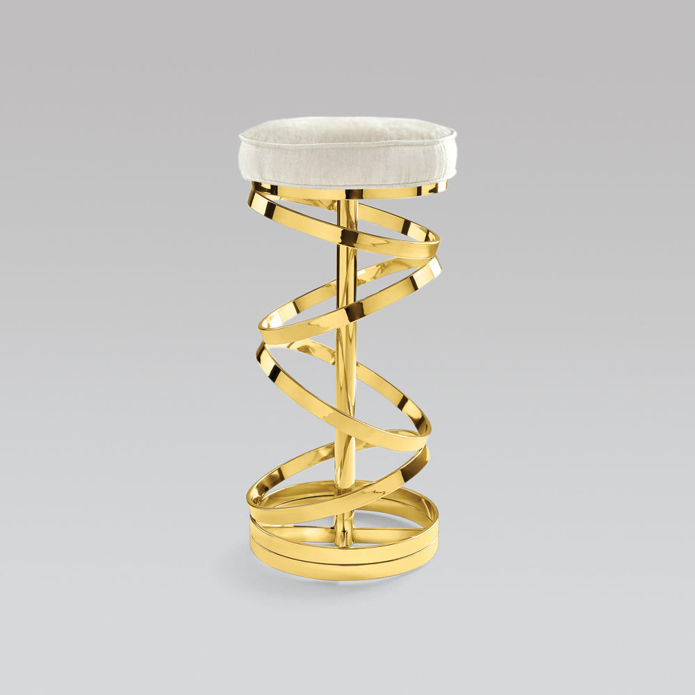 Sterling Gold Bar Stool - Ella and Ross Furniture